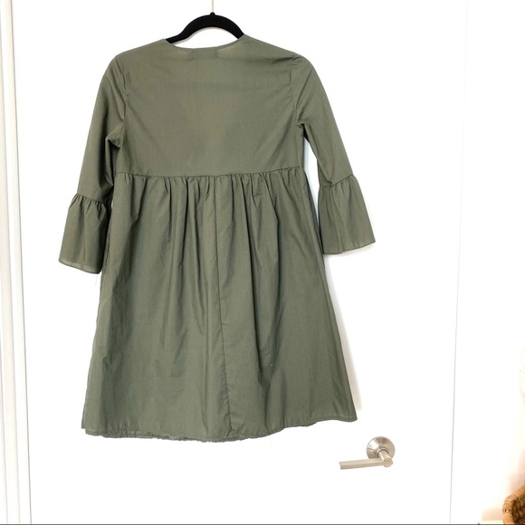 💙2 for $45💙 Olive Baby Doll Dress - Picture 5 of 9